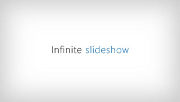 Infinite Slideshow