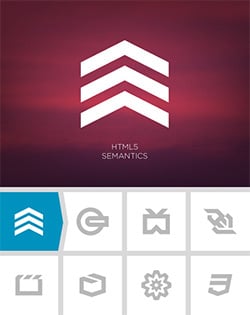 Les différents logos "des HTML5"