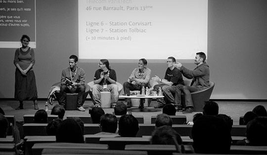 Conférence "Table ronde des navigateurs" avec Dominique Hazael-Massieux, David Rousset, Karl Dubost, Paul Rouget et Sam Dutton