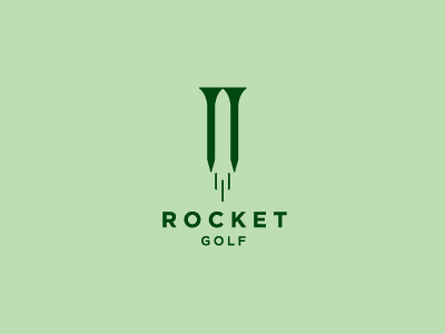 Logo Rocket Golf