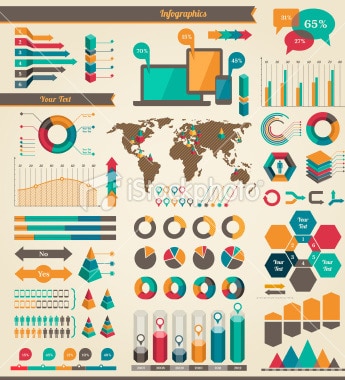 istockphoto Composants pour infographie 2