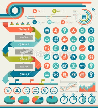 istockphoto Composants pour infographie 3