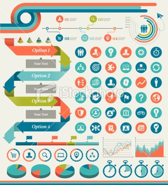 istockphoto Composants pour infographie 3