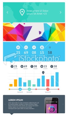 istockphoto - Composants Flat Design 2