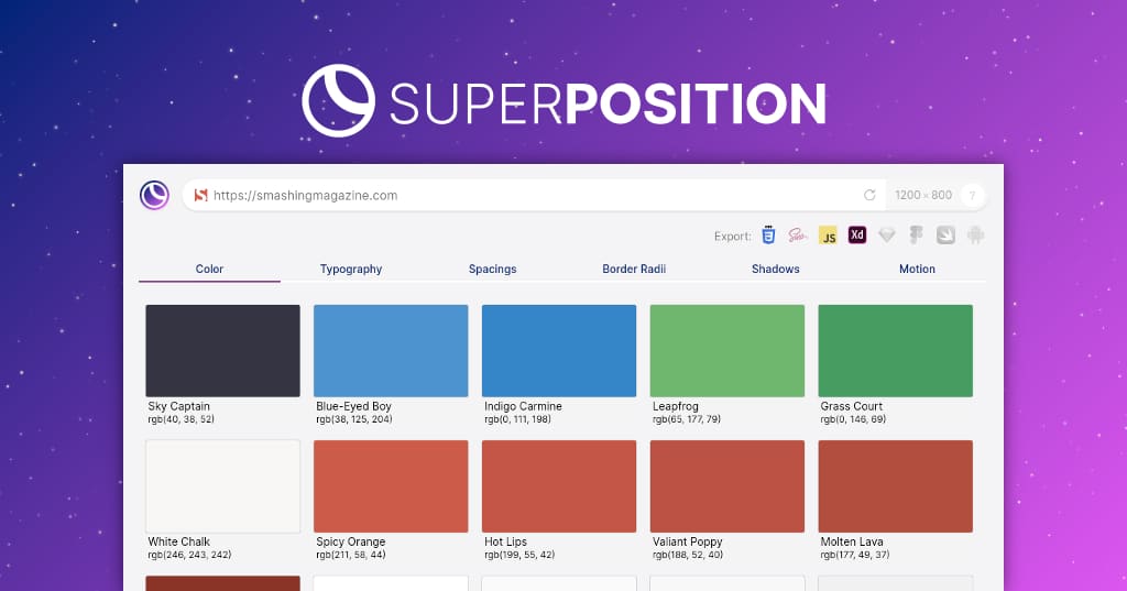 Superposition - Design Tokens Generator