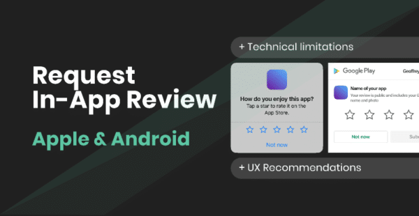 In-App Review - Android & Apple, fichier Figma